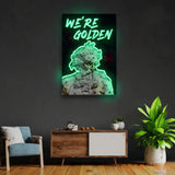 ’We’re Golden’ Neon x Acrylic Artwork
