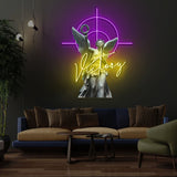 Winged Victory Neon x Acrylic Artwork