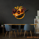 WOK Led Neon Acrylic Artwork