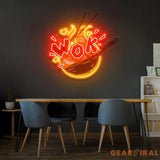 WOK Led Neon Acrylic Artwork