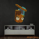 Wood And Ax Led Neon Acrylic Artwork