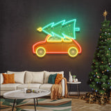 Xmas is Coming LED Neon Acrylic Artwork